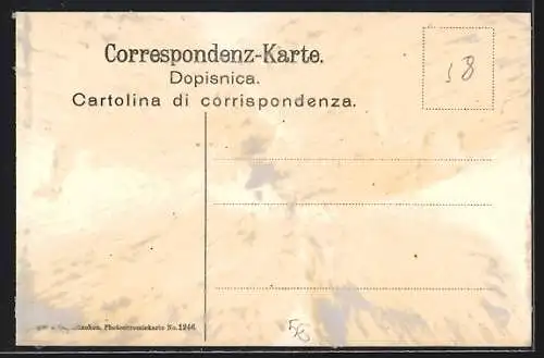 AK Kotor / Cattaro, Principale entrata, Haupteingang