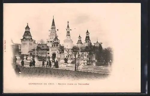 AK Paris, Ausstellung Exposition de 1900, Section Russe au Trocadero