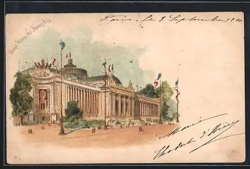 AK Paris, Exposition, Grand Palais des Beaux-Arts
