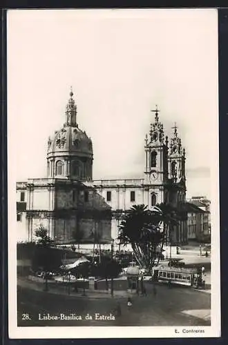 AK Lisboa, Basilica da Estrela, Strassenbahn