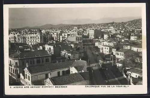 AK Salonique, vue de la Tour