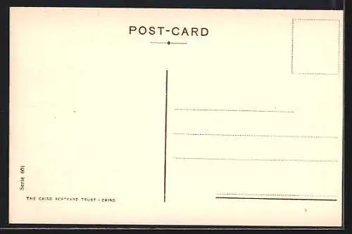 AK Heliopolis, San Stefano Street, Strassenpartie mit Strassenbahn