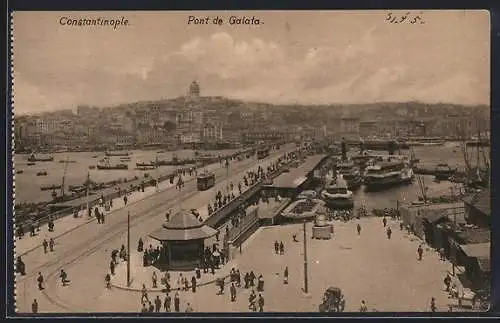 AK Constantinople, Pont de Galata