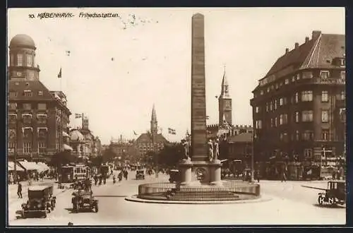 AK Kobenhavn, Frihedsstotten, Strassenbahn