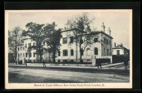 AK London, Board of Trade Offices, East India Dock Road