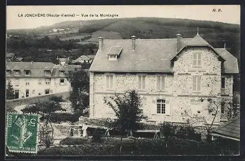 AK La Jonchère, Vue de la Montagne