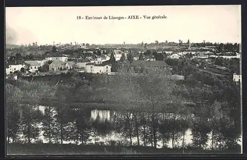 AK Aixe, Vue générale du village et de ses environs