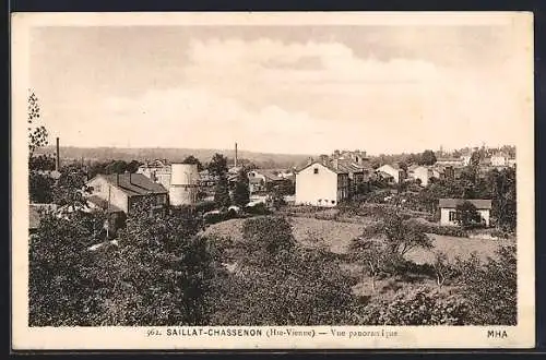 AK Saillat-Chassenon, Vue panoramique