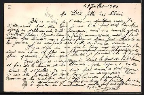 AK Saillat-Chassenon, Vue panoramique