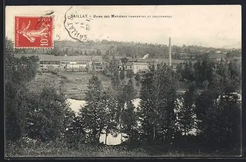 AK Saillat, Usine des Matières tannantes et colorantes