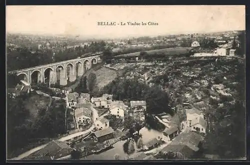 AK Bellac, Le Viaduc les Côtes