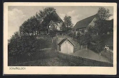 AK Tübingen, Blick aufs Hofgut Schwärzloch