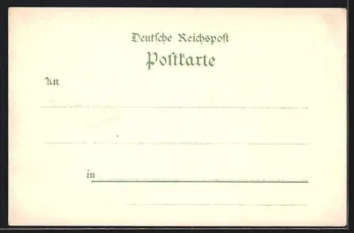 Lithographie Cassel / Kassel, Panorama mit Wilhelmshöhe