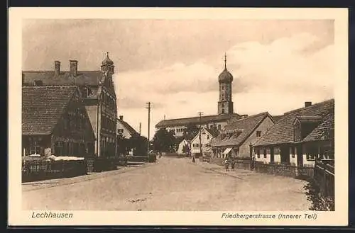AK Lechhausen, Partie in der Friedbergerstrasse