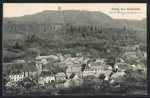 AK Kasendorf / Bayern, Blick zur Burg