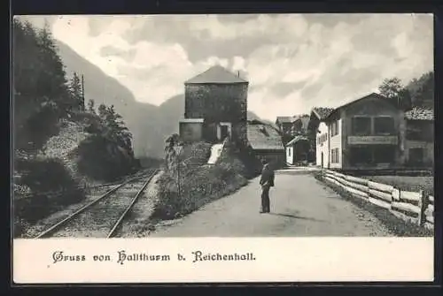 AK Bischofswiesen, Hallthurm-Pass und Gasthaus Hallthurm