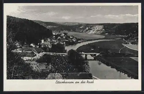 AK Etterzhausen, Totalansicht mit Kirche