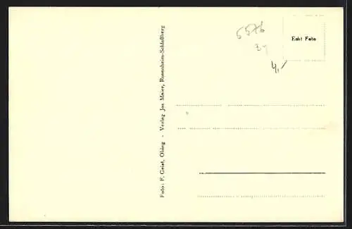 AK Törwang /Bayr. Oberland, Ortspartie mit Kirche