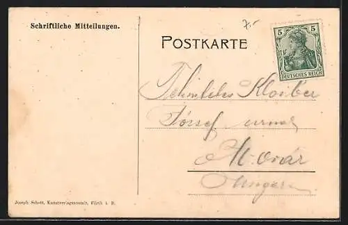 AK Konstanz, Ortspanorama aus der Vogelschau