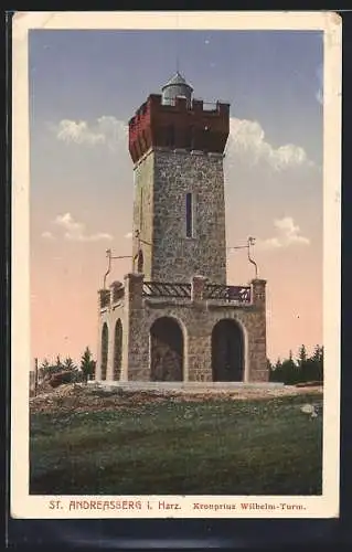 AK St. Andreasberg i. Harz, Kronprinz Wilhelm-Turm