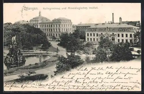 AK Erlangen, Kollegienhaus und Mineralogisches Institut