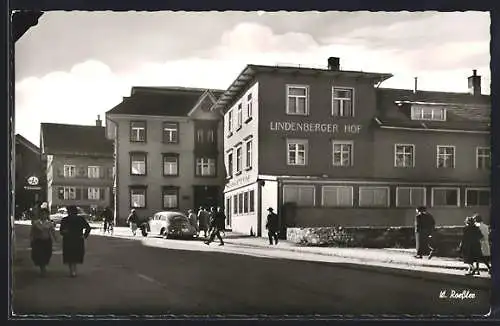 AK Lindenberg i. Allg., Hotel Lindenberger Hof, Hauptstrasse 50