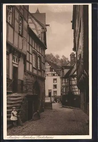 AK Monschau, Kirchstrasse