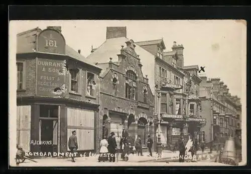 AK Lowestoft, Bombardement of 1916