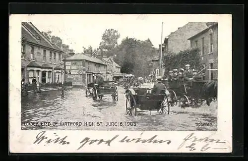 AK Watford, Lower end of High street 1903