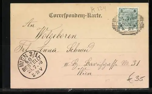AK Stix-Neusiedl, Warenhaus Franz Lötz, Villa Schwender, Herrschafts-Gasthaus, Strassenpartie