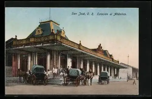 AK San José, Estación al Atlántico