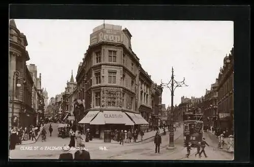 AK Bristol, Clare Street and Baldwin Street, Tramway