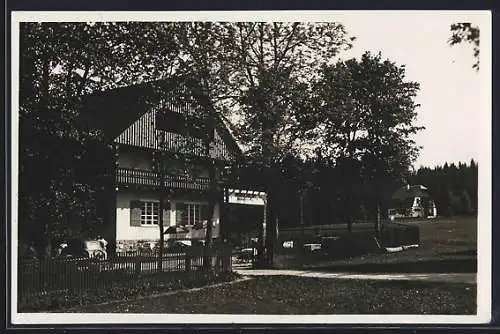 AK Wurzbach /Thür., Fremdenheim und Gasthof Heinrichsort