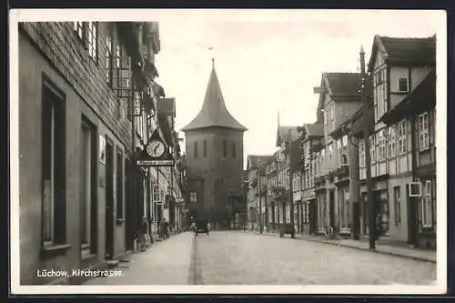 AK Lüchow / Dannenberg, Alpina-Uhrengeschäft in der Kirchstrasse