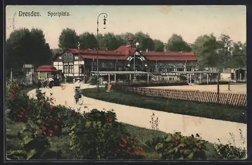 AK Dresden, Der Sportplatz Lennestrasse