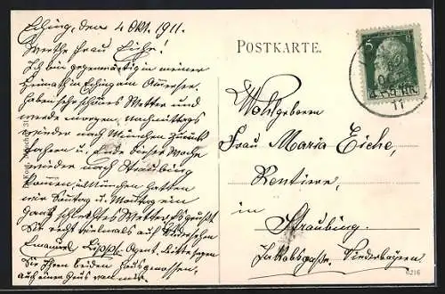 AK Eching / Ammersee, Gasthaus v. Eberhard, Wasserfall bei der Mühle Widmann, Dorfpartie