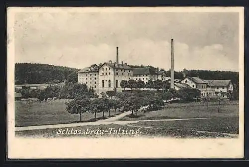 AK Tutzing, Blick auf die Schlossbrauerei