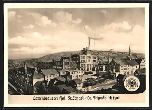 AK Schwäbisch Hall, Löwenbrauerei Fr. Erhrad & Co