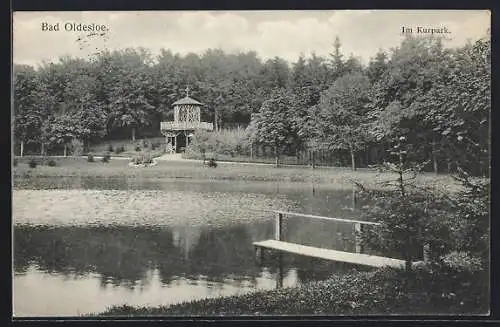 AK Bad Oldesloe, Im Kurpark