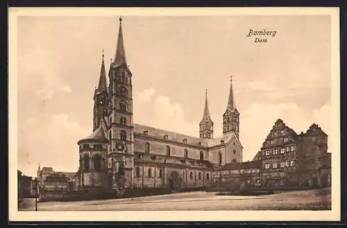 AK Bamberg, Blick auf den Dom