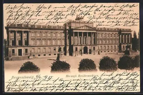 AK Braunschweig, Das Herzogliche Residenzschloss