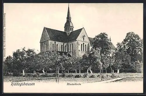 AK Riddagshausen, Partie an der Klosterkirche