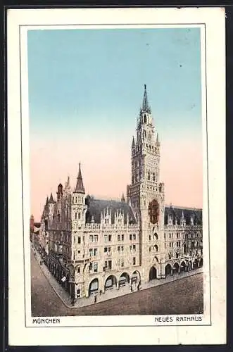 AK München-Au, Neues Rathaus