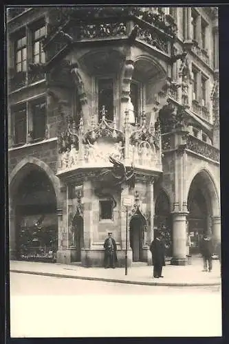 AK München-Au, Linduwrmeck am Rathaus