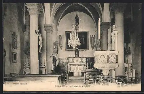 AK Serves, Intérieur de l`Eglise