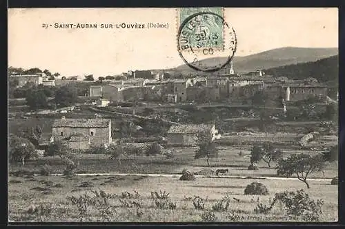 AK Saint-Auban-sur-L`Ouvèze, Panorama