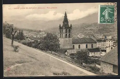 AK Saint-Jean-en-Royans, Vue générale