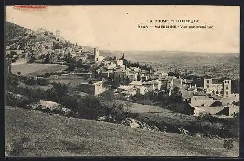 AK Marsanne, Vue panoramique