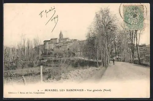 AK Mirabel les Baronnies, Vue générale nord