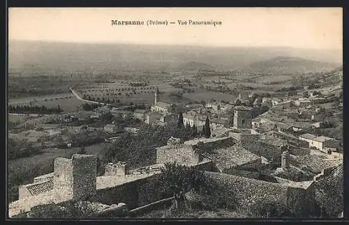 AK Marsanne, Vue panoramique